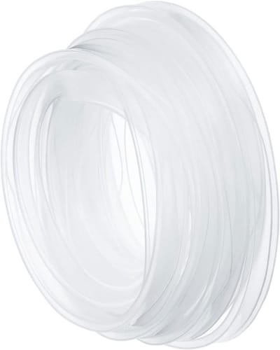 2 Stuks Silicone Buizenhoezen voor LED Strip, Waterdichte en Stofdichte Bescherming, Perfect voor Thuis en Kantoor (Transparant, Geschikt voor 10mm Breed, 5M Lengte)