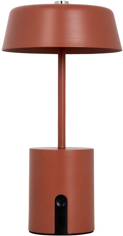Leitmotiv Tafellamp Elemental - Donkerrood - Ø12cm - Modern
