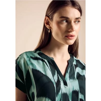 Bedrukte blouse