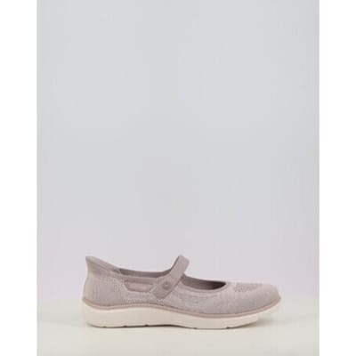 Skechers Hands Free Slip-ins On-the-GO Flex Radiant dames ballerina - Taupe - Maat 38