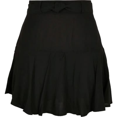 Urban Classics Viscose Mini Dames Minirok - zwart - XS