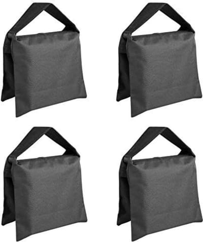 Neewer® - Heavy Duty Fotografische Sandbag Studio Video Zandzak voor Light Stands Tree Stand - Statief - 4 Packs Set