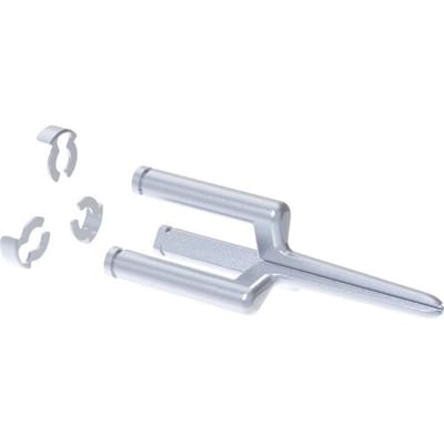 HellermannTyton TPPexpand3.7_Prong Reservedoorn Zilver Metaal Inhoud: 1 stuk(s)