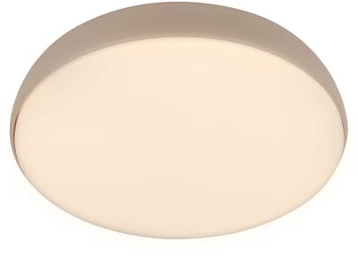 BRILONER Nikan - LED Plafondlamp – dimbaar met afstandsbediening – CCT – geheugenfunctie – beige – Ø35cm