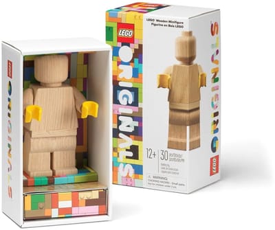 LEGO Popje Hout - Houten - Minifiguur - 20cm - 853967 - Lego Originals