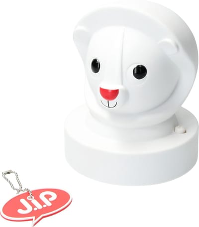 Jip Dieren Lamp Leeuw – Nachtlampje voor Kinderen 15cm – Nachtverlichting Jongens en Meisjes – Wit
