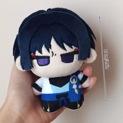 Genshin Impact Sleutelhanger Flins Furina Poppetje Ornament Genshin Impact Kolom Decoraties Furina Poppetje Cadeaus Anime Figuur Decoratie