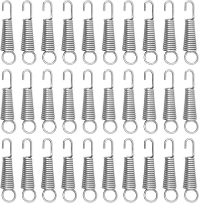 30 Stuks Vervangingsveren voor Vise Klemmen van Koolstofstaal - Locking Tools voor Diverse Modellen zoals 10R, 11R en 20R