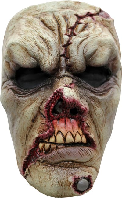 Partychimp Monster Gezichts Masker Halloween Masker voor bij Halloween Kostuum Volwassenen - Latex - One-size