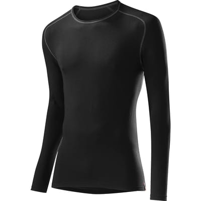 Loeffler Transtex Warm Black Lange Mouwen Basislaag Zwart 46 Man