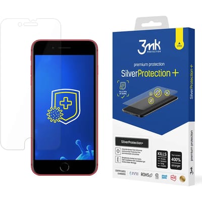 Antimicrobiële beschermingsfilm 3MK Apple iPhone 8 Plus SilverProtection+
