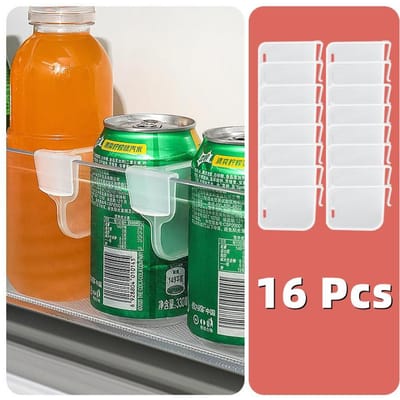 4/20 stuks Koelkast Opberg Schot Uitschuifbare Plastic Verdeler Opberg Spalk Keuken Fles Blik Schap Organizer