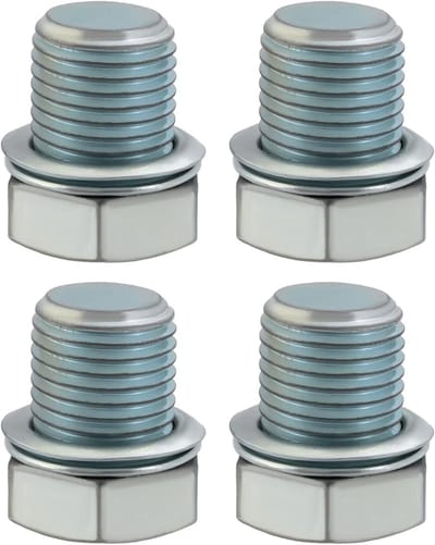 4 STKS M10 Kettingzaag Decompressie Klep Blanking Plug 11220252200 Compatibel met Stihl Compatibel met Husqvarna