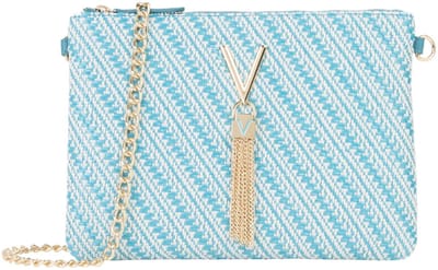 VALENTINO schoudertas clutch Divina Summer Crossover Bag Turch / Multi Lichtblauw
