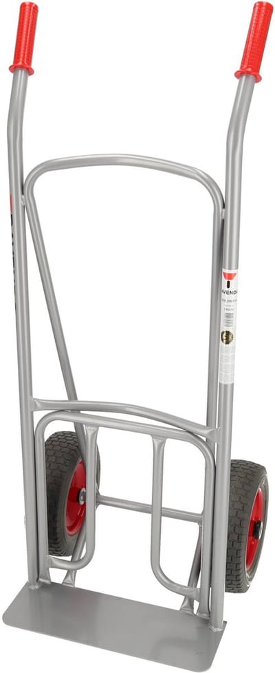 Ravendo Steekwagen BLM 200 PUR - Draagvlak 415x110 mm & Uitklapbaar Draagvlak 310x390 mm - 200 kg Draagvermogen