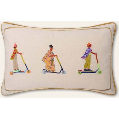 Oilily Kussenhoes Maharadja 60*40- maatOne size Turtle Dove