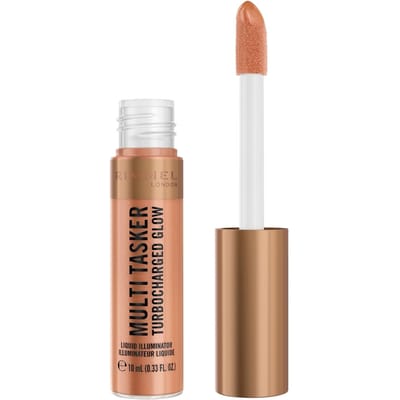 Rimmel Multi Tasker Turbocharged Glow Liquid Illuminator 10ml (Various Shades) - 007 Spilling the Tea