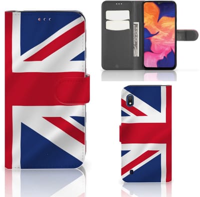 Samsung Galaxy A10 Bookstyle Case Groot-Brittannië