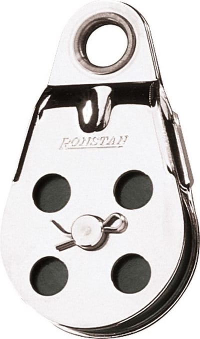 RF104 enkel staaldraadblok 45 mm, oog