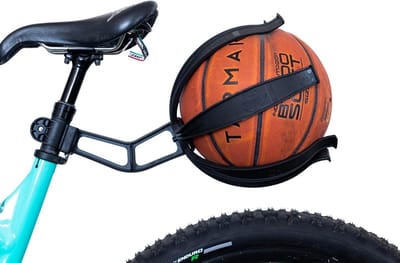 SnelShoppen - KIK BALL Fietsbalhouder - Veiligheidsvoorziening voor Kinderen en Jongeren - Eenvoudig te Bevestigen - Geschikt voor Voetbal, Volleybal,