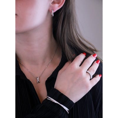 Criss Parures - Zilver en Kristal