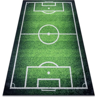 Kleden Rugsx BAMBINO 58690 tapijt wasbaar Pitch, voetbal voor 80x150 cm
