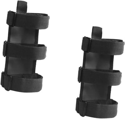 Bevestigingsband Brandblusser - Houder Strap - Auto Organisatie - Verstelbare Dichtheid - 40x23cm 2 Stuks - Zwart