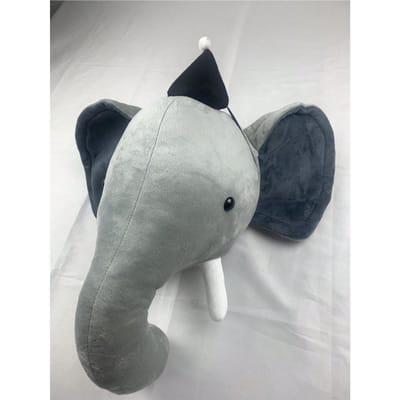 Wanddecoratie Dierenhoofd Zachte Wandhanger Ins Scandinavische Stijl Kinderkamer Creatieve Decoratie Hangende Olifant