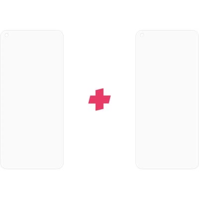 DuoPack: OnePlus 8T screenprotector gehard glas