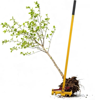 Paaltrekker - Stronkenverwijderaar - Tuinonderhoud - Hefboomwerking - 138 cm - Zwart