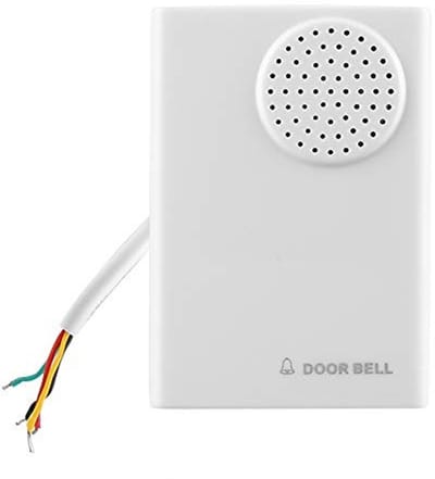 Dailygoody - Bedrade Deurbel Chime - Eenvoudige Installatie - 90 Decibel Geluid - Handige Wandmontage - Voor Huizen en Kantoren - Betrouwbare Toegangs