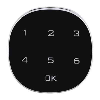 Dailygoods - Digitaal elektronisch codeslot - Zinklegering - Handig wachtwoordveilig slot - Compact formaat - Voor kluisjes en kasten - Ideaal voor sc...