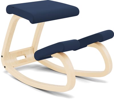 Varier Stokke Variable Balans kniestoel Blauw/Naturel Tonal