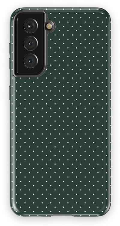 Micro Dots Tough Hoesje Samsung Galaxy S21 | Geschikt Voor Mag | Stippen Motief Backcover Samsung Galaxy S21 Pine Pins