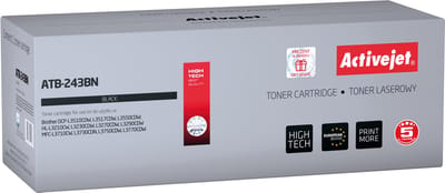 ActiveJet ATB-243BN toner voor brother printer; Brother TN-243BK Vervanging; Opperste; 1000 pagina's; zwart.