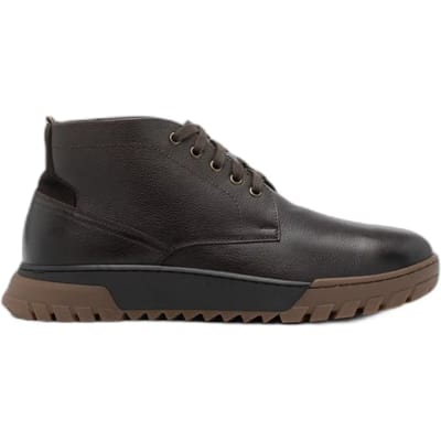 Volle-grain leren en nubuck enkellaarsjes Ryłko Modest