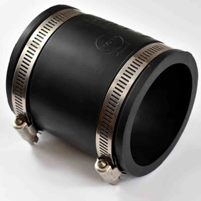 Flexibele buiskoppeling 50mm - Buisverbinder zonder lijmen