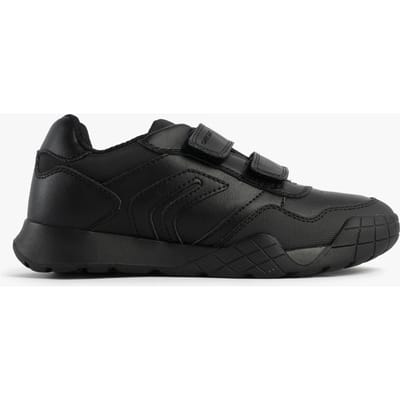 Geox J Rann-e Boy Unisex Kinderen Klittenbandschoenen Zwart