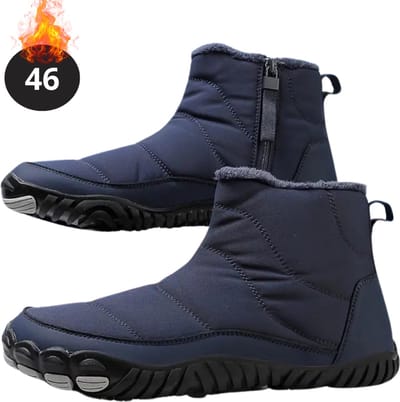 Nivard Snowboots - Sneeuwschoenen - Sneeuwboots - Heren - Wintersport - Ski - Skischoenen - Blauw - 46 - Antislip