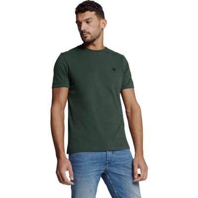 No Excess T-shirt Crewneck Peached Dark Steel Maat: XL | Basic T-Shirts Outlet | Heren | Groen