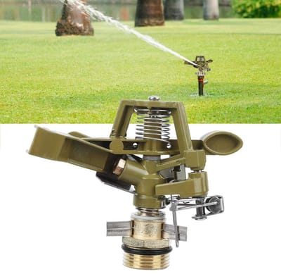 Dailygoods- Slagsproeier Roterend - Instelbaar 0-360 Graden - Tuinsproeier - Irrigatie - Gazon - Tuin Sproeier