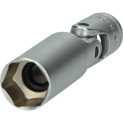 KS Tools 500.7306 3/8 gloeibougiedraainoten, kort, 75 mm, 16 mm