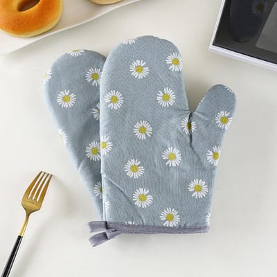 Hittebestendige handschoenen - Hittebestendige magnetronhandschoenen - Hittebestendig - Ovenhandschoenen voor in de keuken - Temperatuurbestendig tot 200 °C - Barbecuehandschoenen - Onmisbaar in de keuken voor koken, bakken en barbecueën