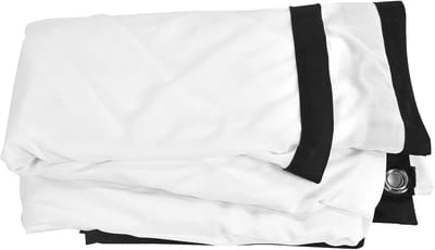 Projectiescherm Vouwbaar - Projectie Doek - Thuisbioscoop Creëren - Kreukvrij Polyester - 160 Graden Zicht - Wit
