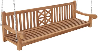 CLP Farm Schommelbank - buiten - tuinmeubelen - tuin - hout - teak