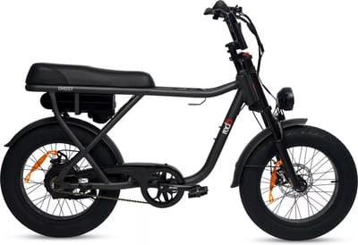 RED6 GHOST - Elektrische Fiets - 250 Watt Motor - Fatbikes - Duo Zit - Kleuren Display - Brushless Motor