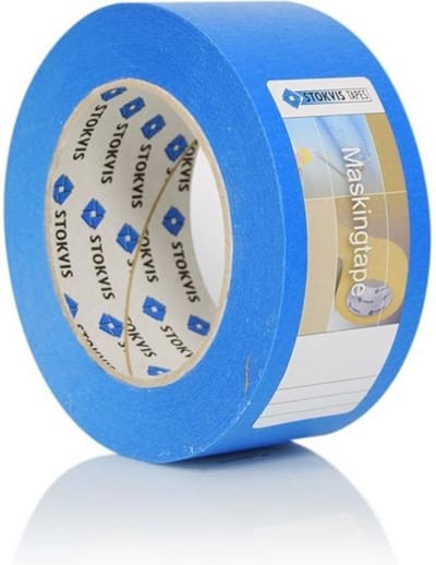 Afplaktape Blauw Buiten Pa13015 38Mmx50M