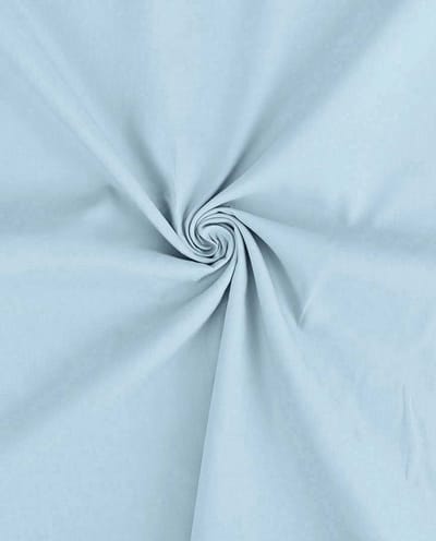 Geweven Viscose Uni per Meter – Licht Blauw – Soepel & Ademend – Luxe Kledingstof voor Jurken, Blouses & Rokken