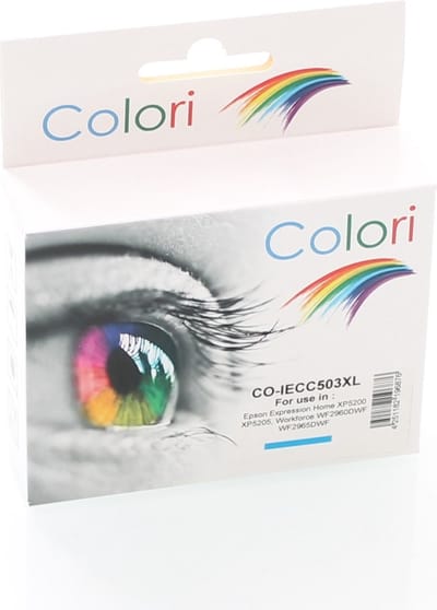 Colori huismerk inkt cartridge geschikt voor Epson 503XL Cyan Expression Home XP5200 XP5205 Workforce WF2960DWF WF2965DWF