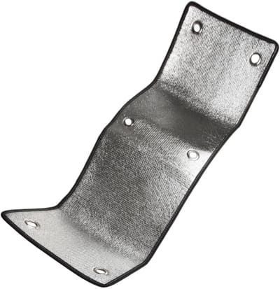 Isolatiefolie - Energiebesparend Raamfolie - Comfort Verhogend - Dubbellaags Aluminium - 30x100cm - Zilver